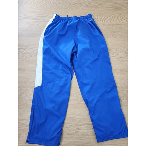 Nike Pants Mens XL Blue Track Windbreaker Y2K Storm Fit Activewear Pants Check - Picture 10 of 13